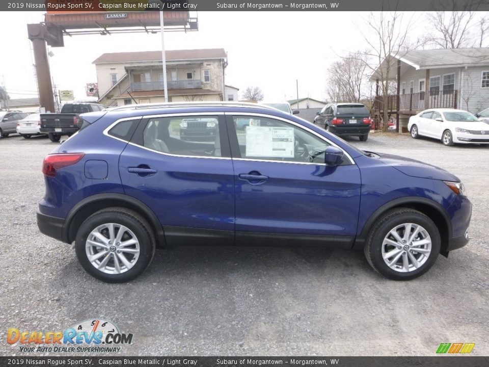 Caspian Blue Metallic 2019 Nissan Rogue Sport SV Photo #3