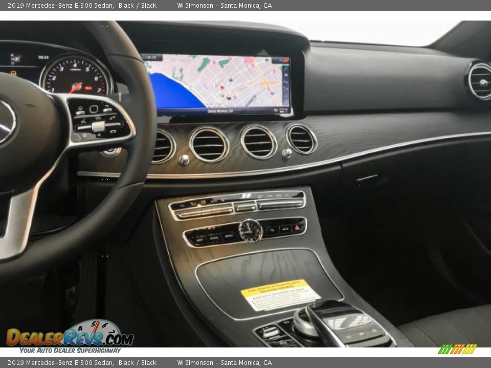 2019 Mercedes-Benz E 300 Sedan Black / Black Photo #6
