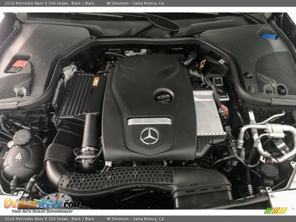 2019 Mercedes-Benz E 300 Sedan Black / Black Photo #8