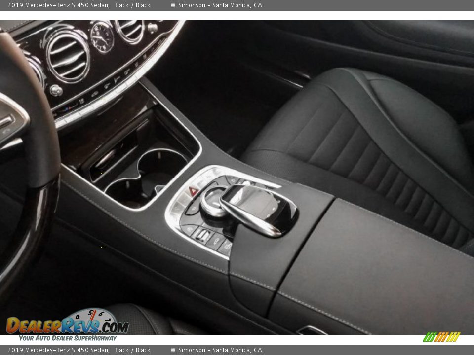2019 Mercedes-Benz S 450 Sedan Black / Black Photo #7