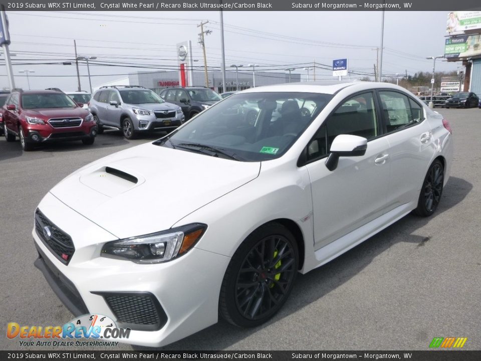 Crystal White Pearl 2019 Subaru WRX STI Limited Photo #8