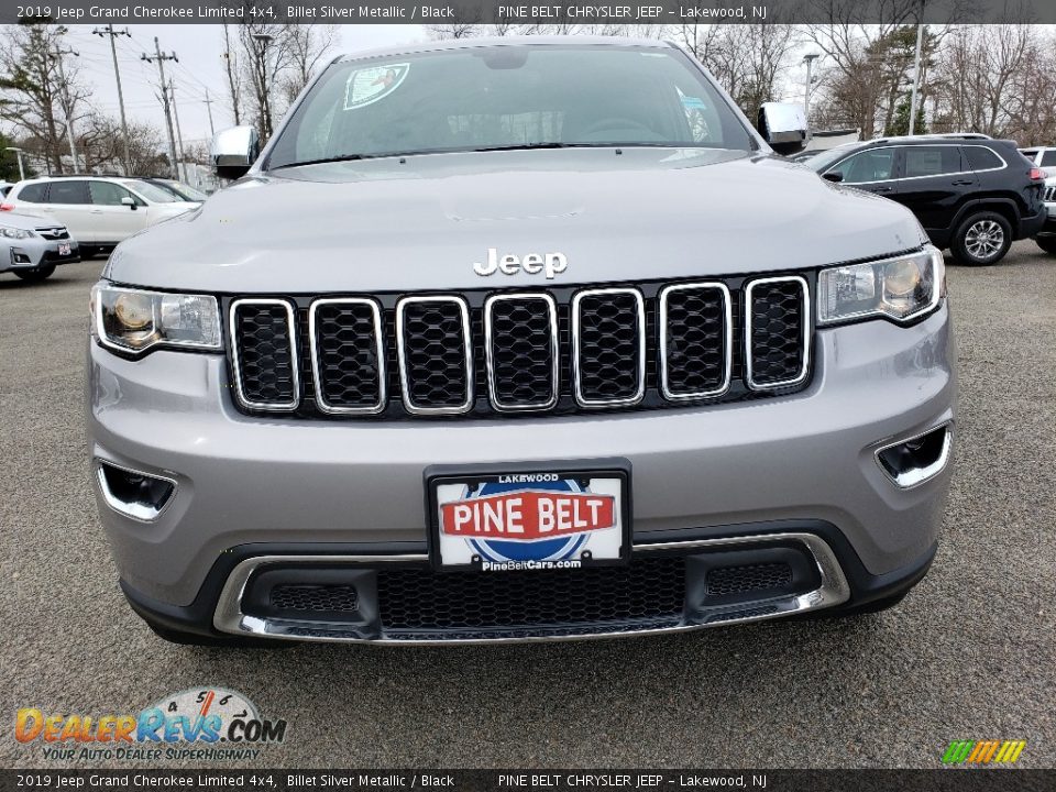 2019 Jeep Grand Cherokee Limited 4x4 Billet Silver Metallic / Black Photo #2