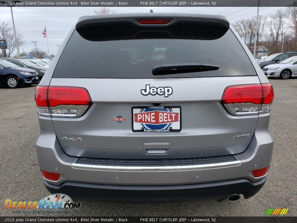 2019 Jeep Grand Cherokee Limited 4x4 Billet Silver Metallic / Black Photo #5