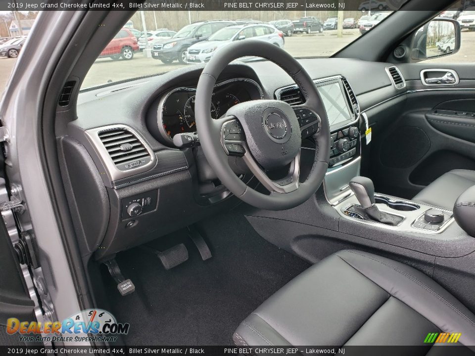 2019 Jeep Grand Cherokee Limited 4x4 Billet Silver Metallic / Black Photo #7