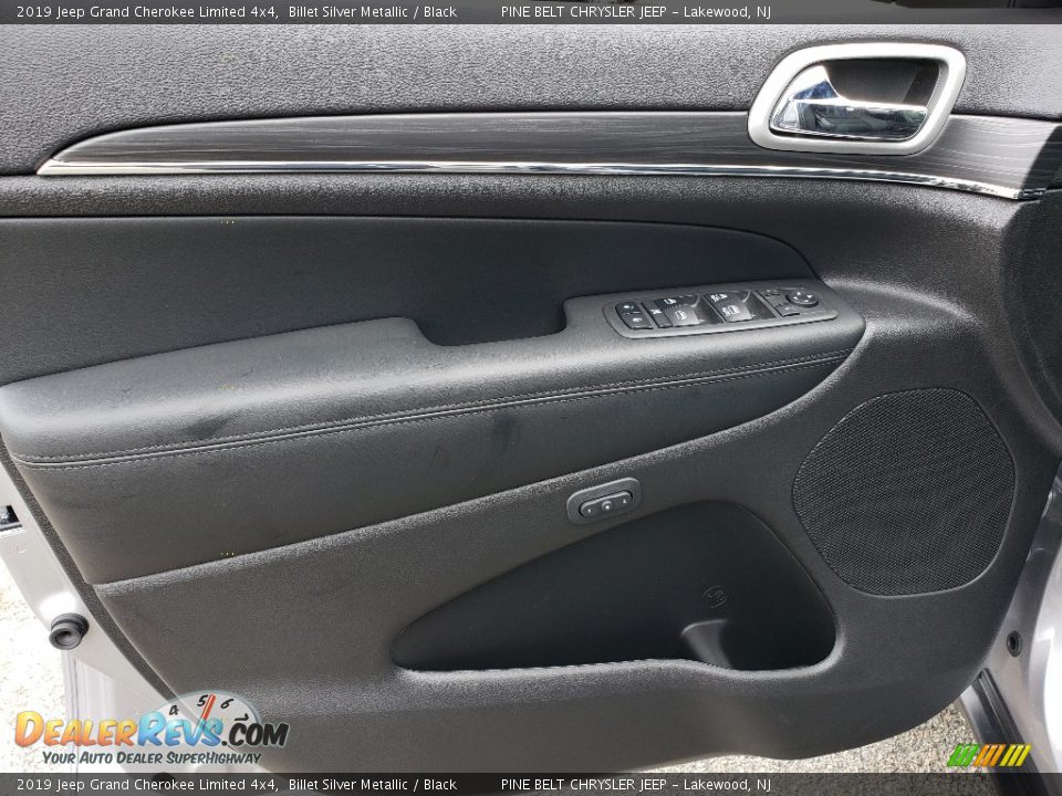 2019 Jeep Grand Cherokee Limited 4x4 Billet Silver Metallic / Black Photo #8