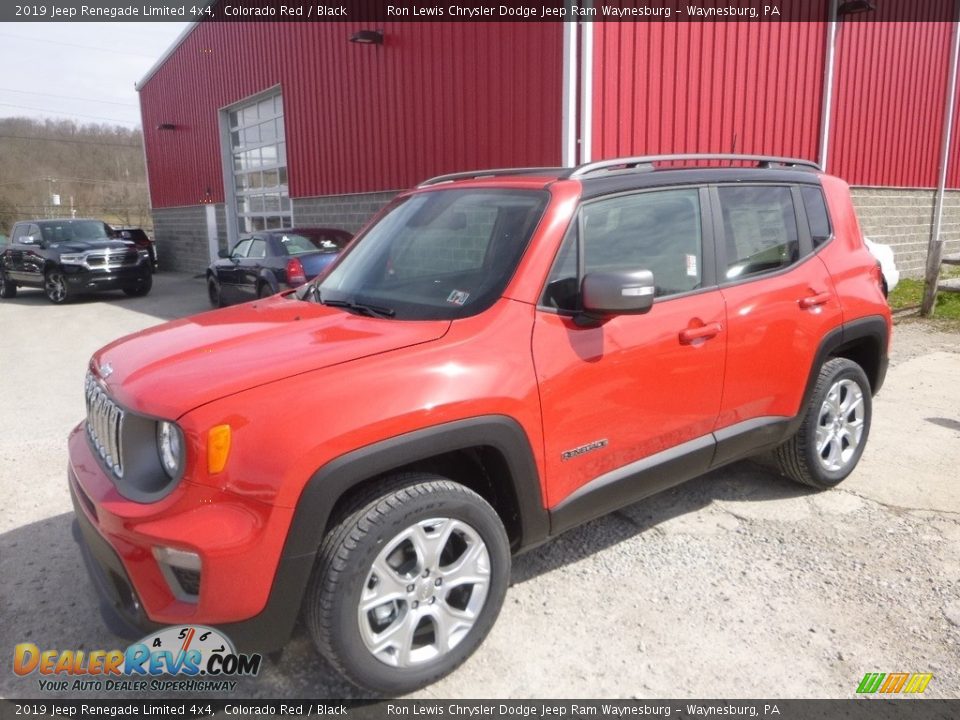 Front 3/4 View of 2019 Jeep Renegade Limited 4x4 Photo #1