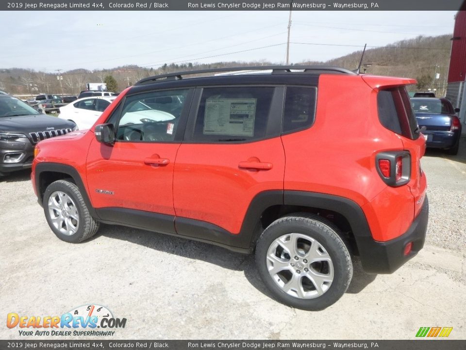 2019 Jeep Renegade Limited 4x4 Colorado Red / Black Photo #3