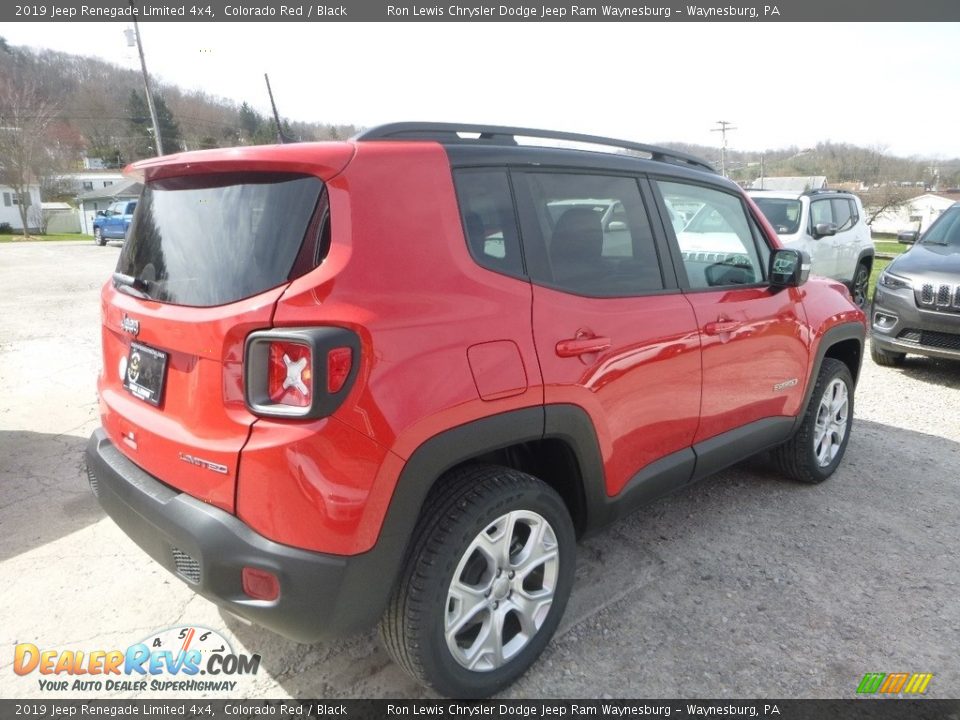2019 Jeep Renegade Limited 4x4 Colorado Red / Black Photo #5