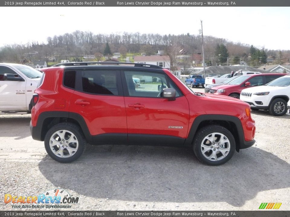 2019 Jeep Renegade Limited 4x4 Colorado Red / Black Photo #6