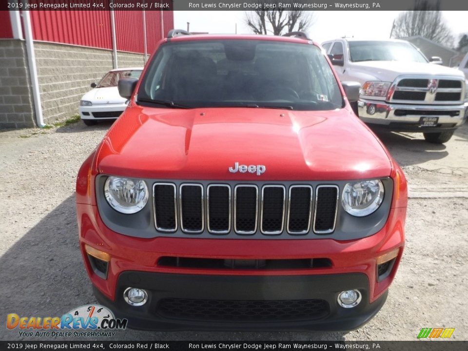 2019 Jeep Renegade Limited 4x4 Colorado Red / Black Photo #8