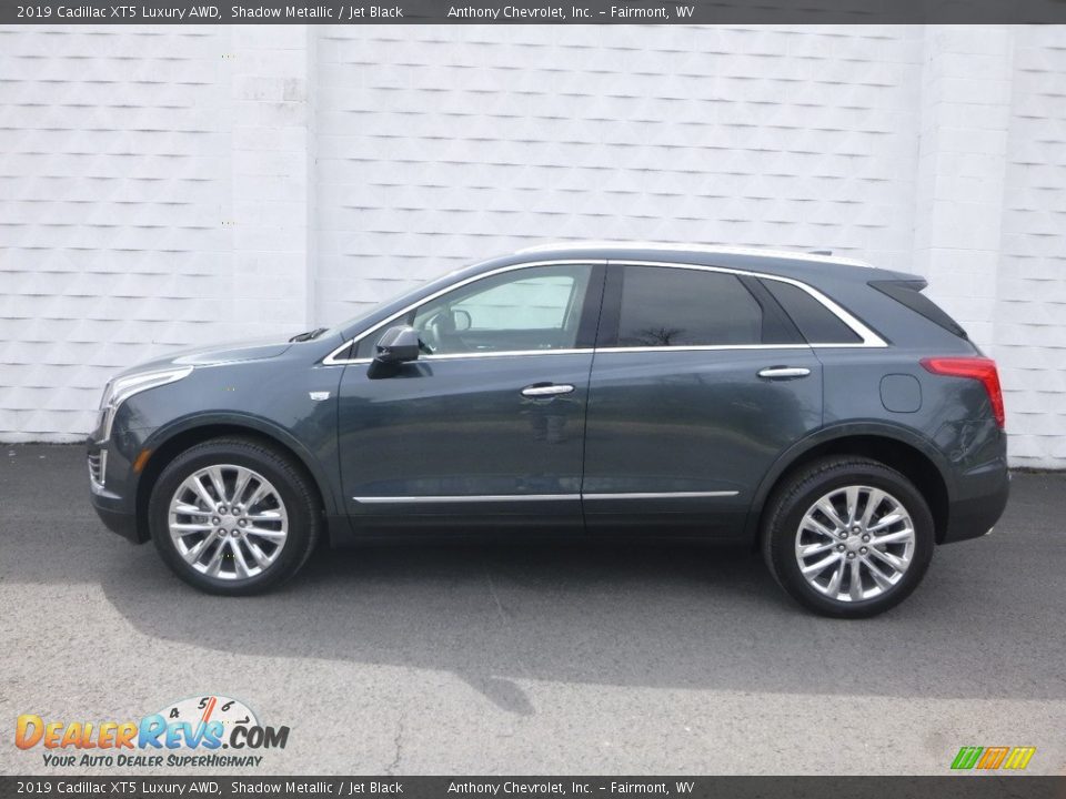 Shadow Metallic 2019 Cadillac XT5 Luxury AWD Photo #3