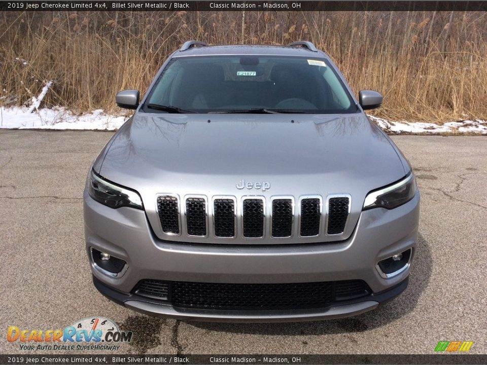 2019 Jeep Cherokee Limited 4x4 Billet Silver Metallic / Black Photo #2