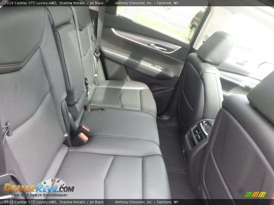 2019 Cadillac XT5 Luxury AWD Shadow Metallic / Jet Black Photo #8
