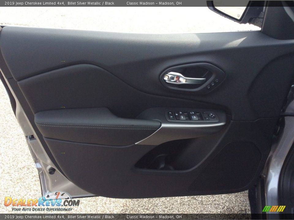 2019 Jeep Cherokee Limited 4x4 Billet Silver Metallic / Black Photo #8