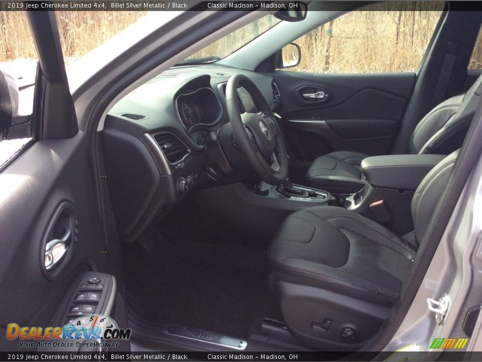 2019 Jeep Cherokee Limited 4x4 Billet Silver Metallic / Black Photo #9