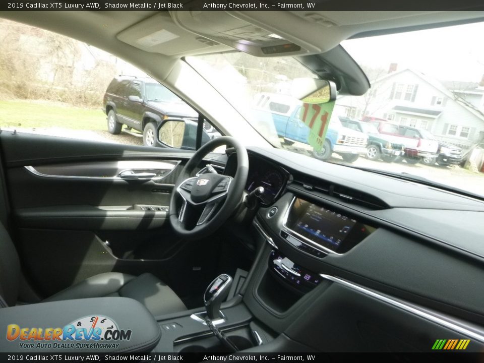 2019 Cadillac XT5 Luxury AWD Shadow Metallic / Jet Black Photo #10