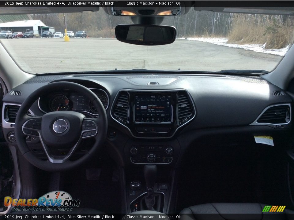 2019 Jeep Cherokee Limited 4x4 Billet Silver Metallic / Black Photo #11