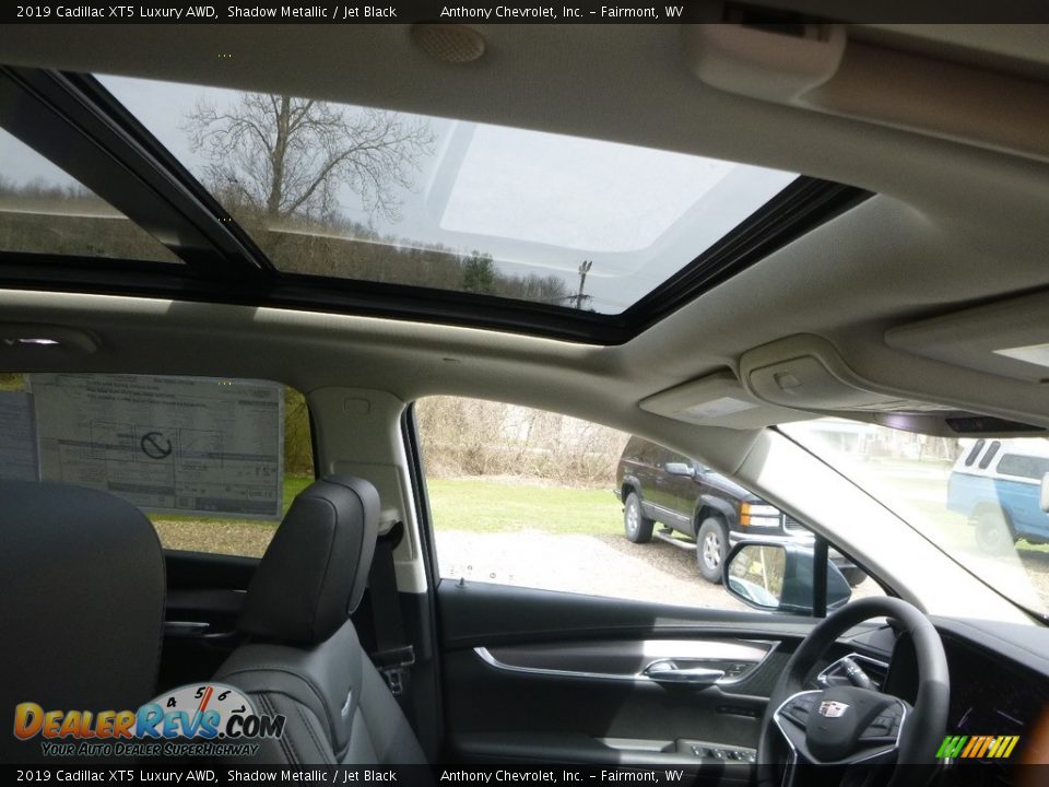 2019 Cadillac XT5 Luxury AWD Shadow Metallic / Jet Black Photo #11