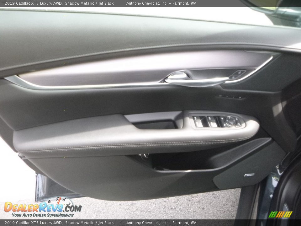 2019 Cadillac XT5 Luxury AWD Shadow Metallic / Jet Black Photo #12