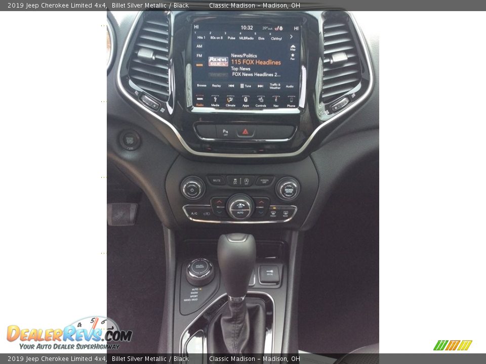 2019 Jeep Cherokee Limited 4x4 Billet Silver Metallic / Black Photo #13