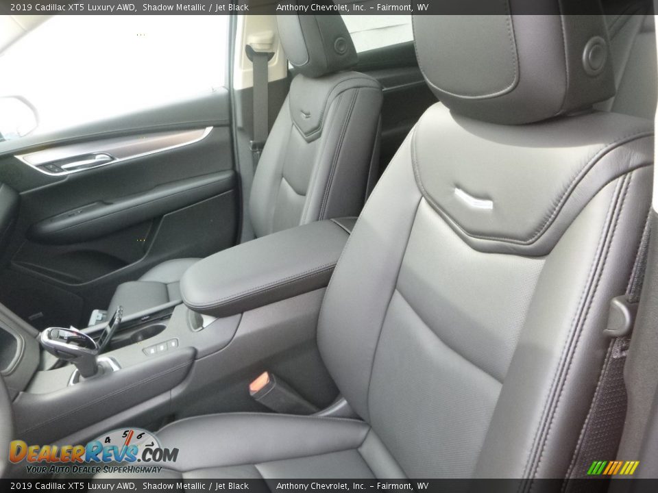 2019 Cadillac XT5 Luxury AWD Shadow Metallic / Jet Black Photo #14