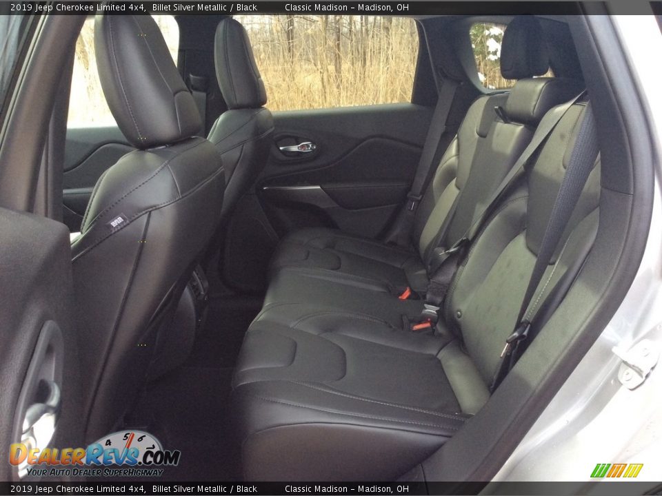 2019 Jeep Cherokee Limited 4x4 Billet Silver Metallic / Black Photo #17