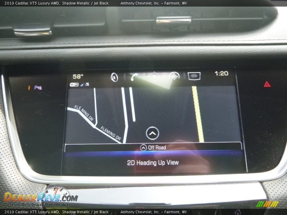 2019 Cadillac XT5 Luxury AWD Shadow Metallic / Jet Black Photo #18