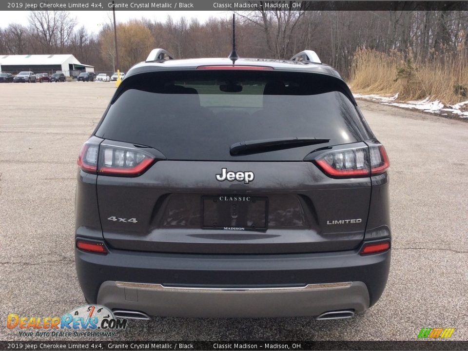 2019 Jeep Cherokee Limited 4x4 Granite Crystal Metallic / Black Photo #5