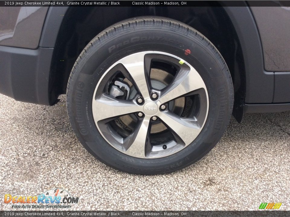 2019 Jeep Cherokee Limited 4x4 Granite Crystal Metallic / Black Photo #7