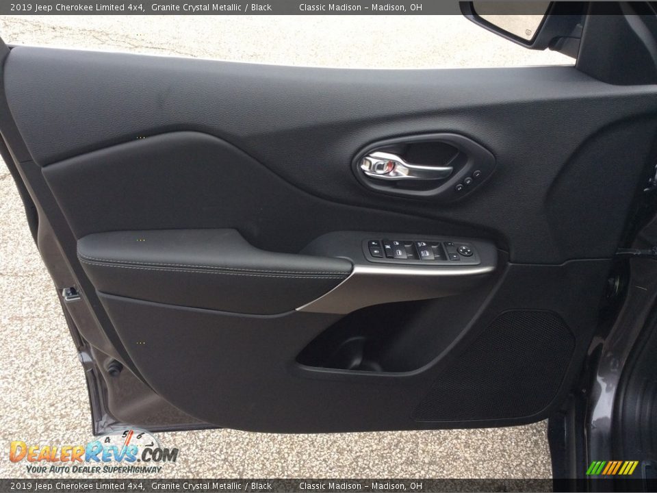 2019 Jeep Cherokee Limited 4x4 Granite Crystal Metallic / Black Photo #8