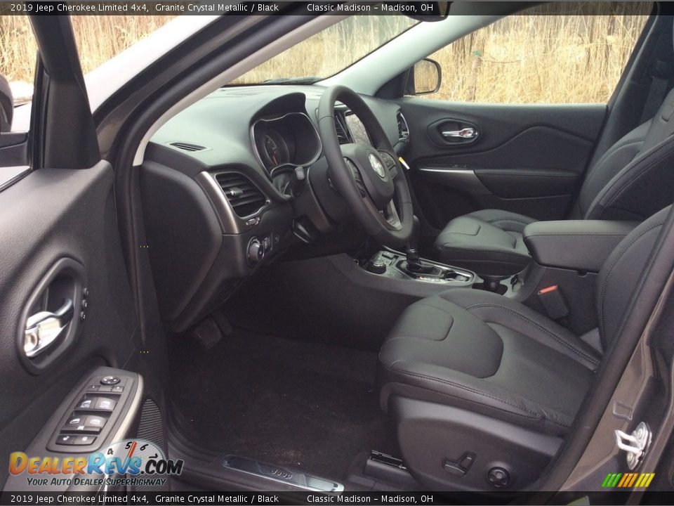 2019 Jeep Cherokee Limited 4x4 Granite Crystal Metallic / Black Photo #9
