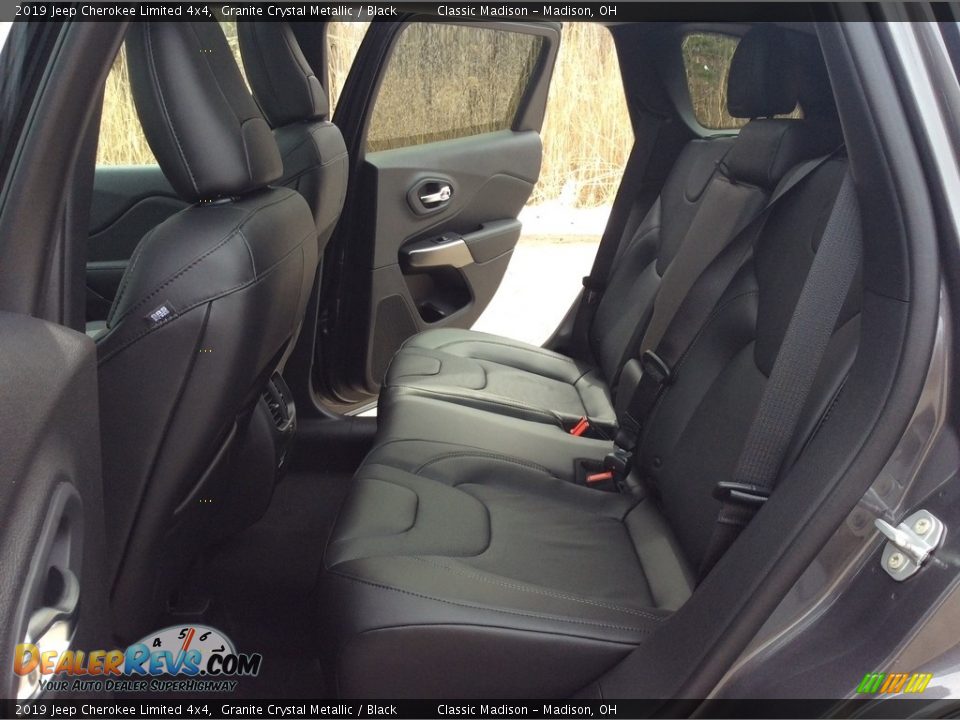 2019 Jeep Cherokee Limited 4x4 Granite Crystal Metallic / Black Photo #17