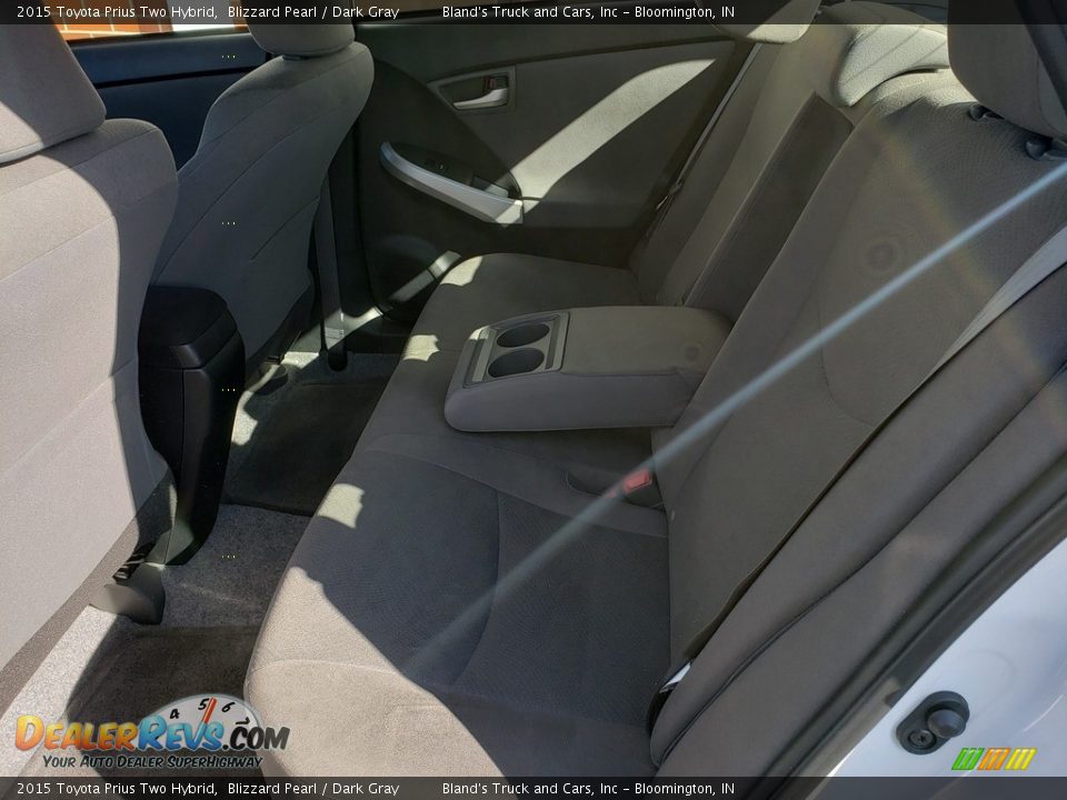 2015 Toyota Prius Two Hybrid Blizzard Pearl / Dark Gray Photo #30