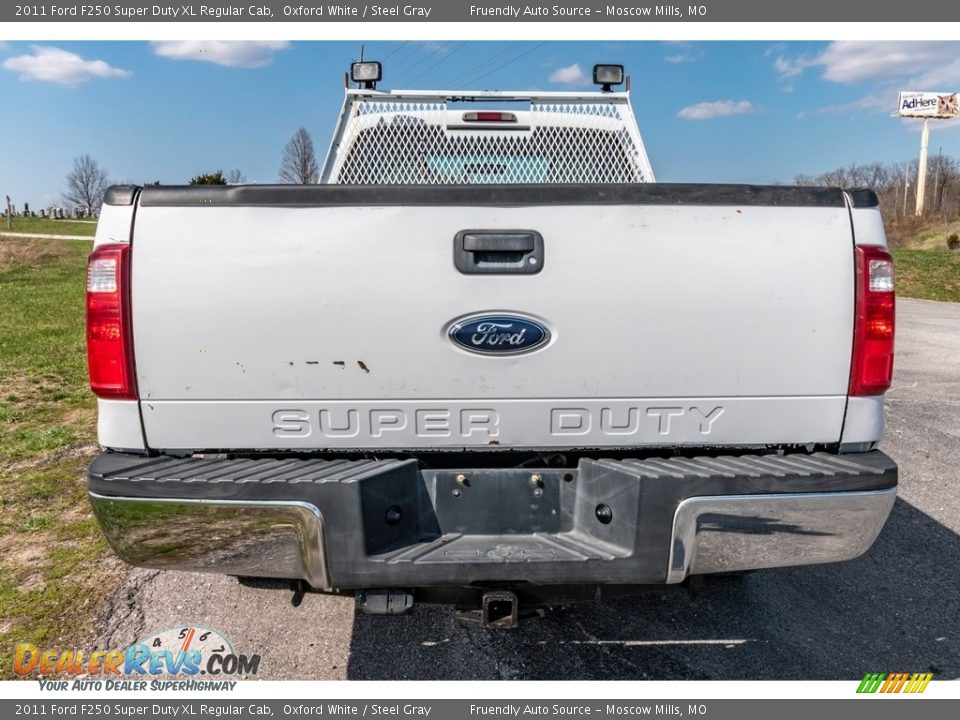 2011 Ford F250 Super Duty XL Regular Cab Oxford White / Steel Gray Photo #5
