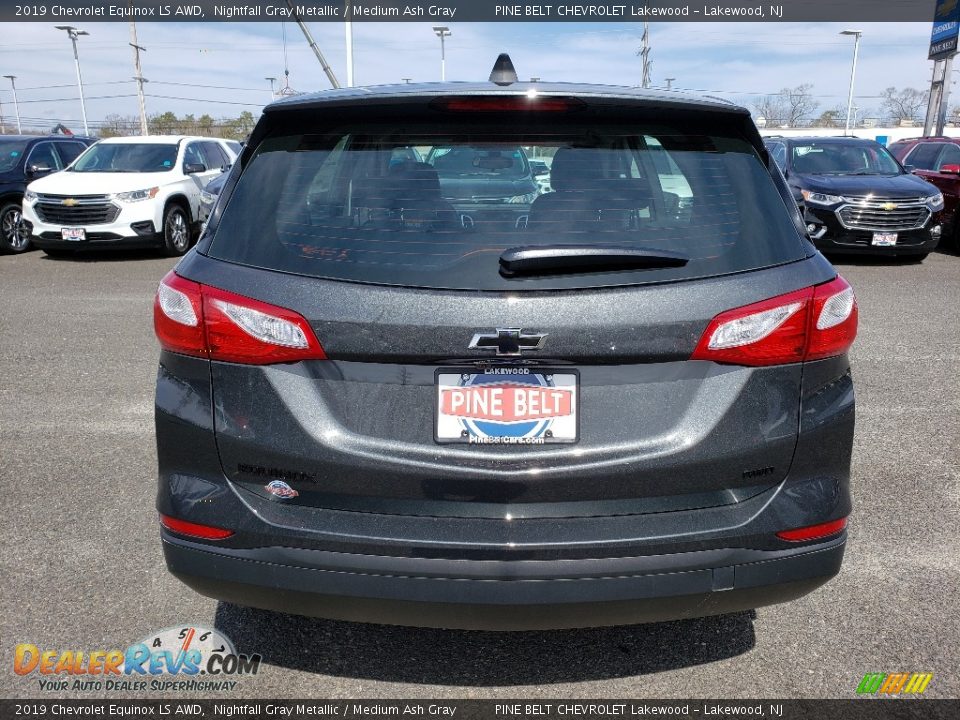 2019 Chevrolet Equinox LS AWD Nightfall Gray Metallic / Medium Ash Gray Photo #5