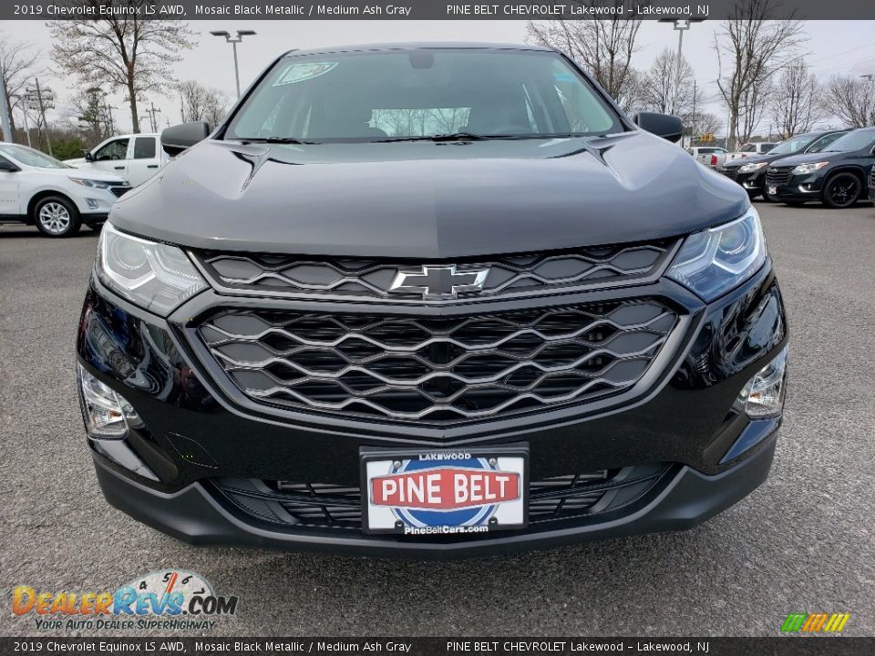 2019 Chevrolet Equinox LS AWD Mosaic Black Metallic / Medium Ash Gray Photo #2