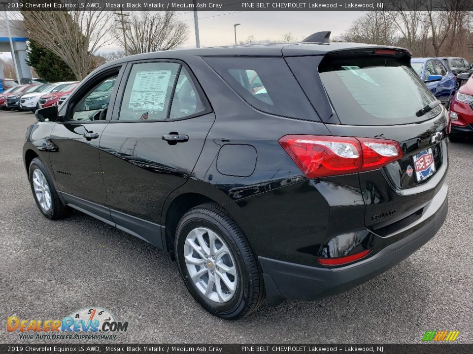 2019 Chevrolet Equinox LS AWD Mosaic Black Metallic / Medium Ash Gray Photo #4