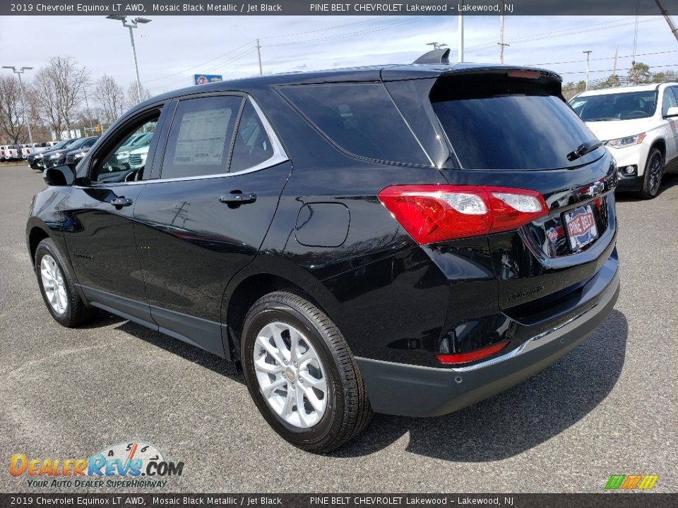 2019 Chevrolet Equinox LT AWD Mosaic Black Metallic / Jet Black Photo #4