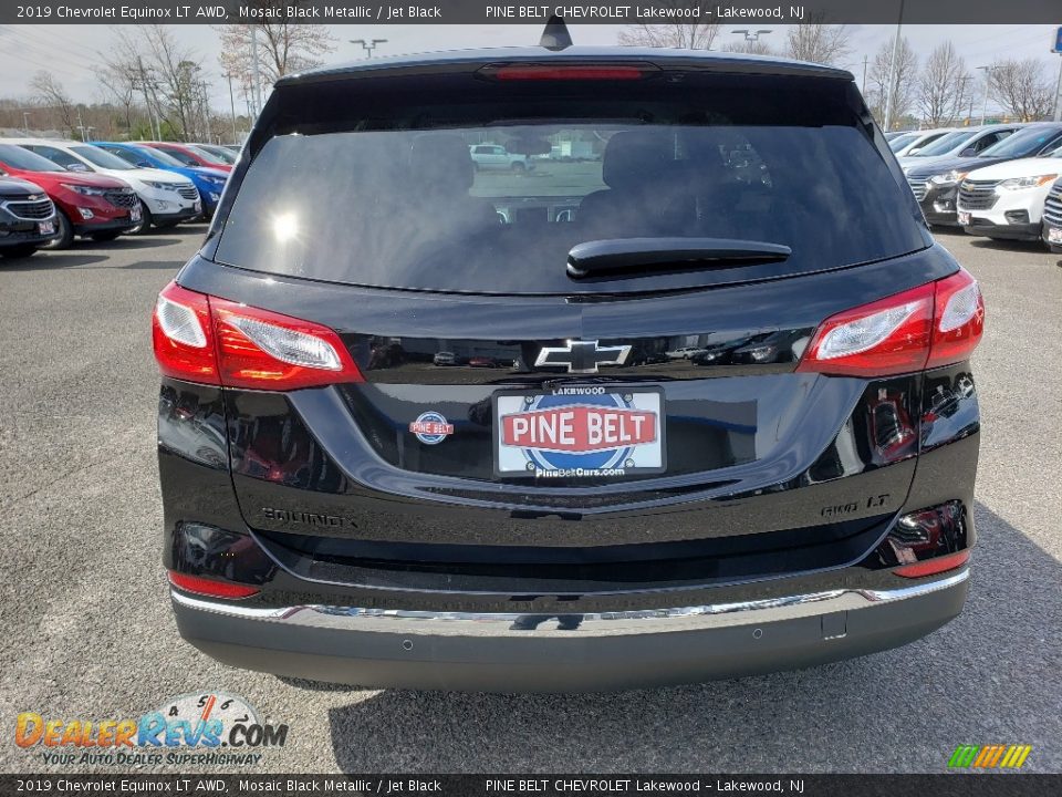 2019 Chevrolet Equinox LT AWD Mosaic Black Metallic / Jet Black Photo #5