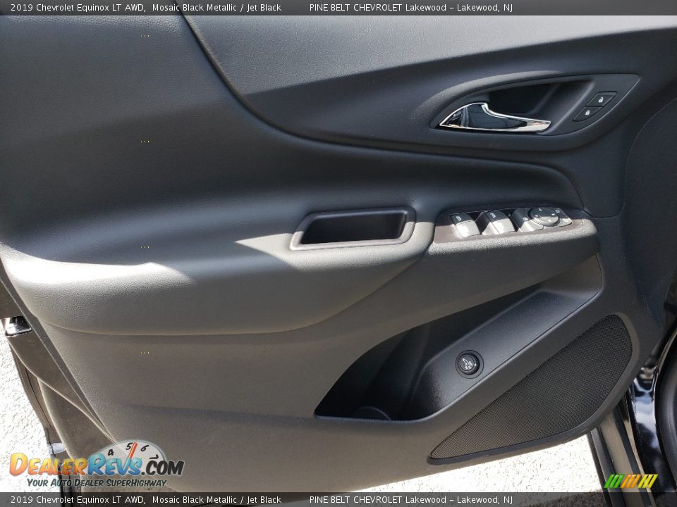 2019 Chevrolet Equinox LT AWD Mosaic Black Metallic / Jet Black Photo #8