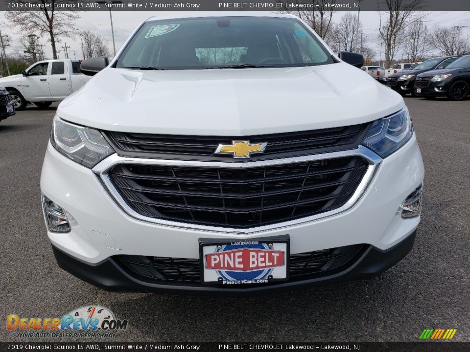 2019 Chevrolet Equinox LS AWD Summit White / Medium Ash Gray Photo #2