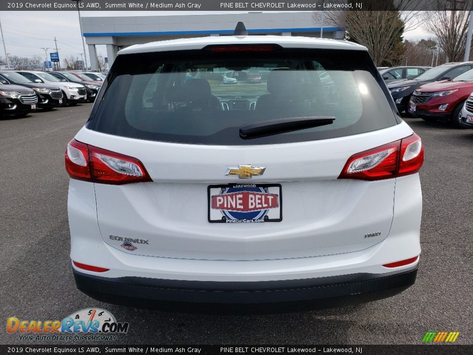 2019 Chevrolet Equinox LS AWD Summit White / Medium Ash Gray Photo #5