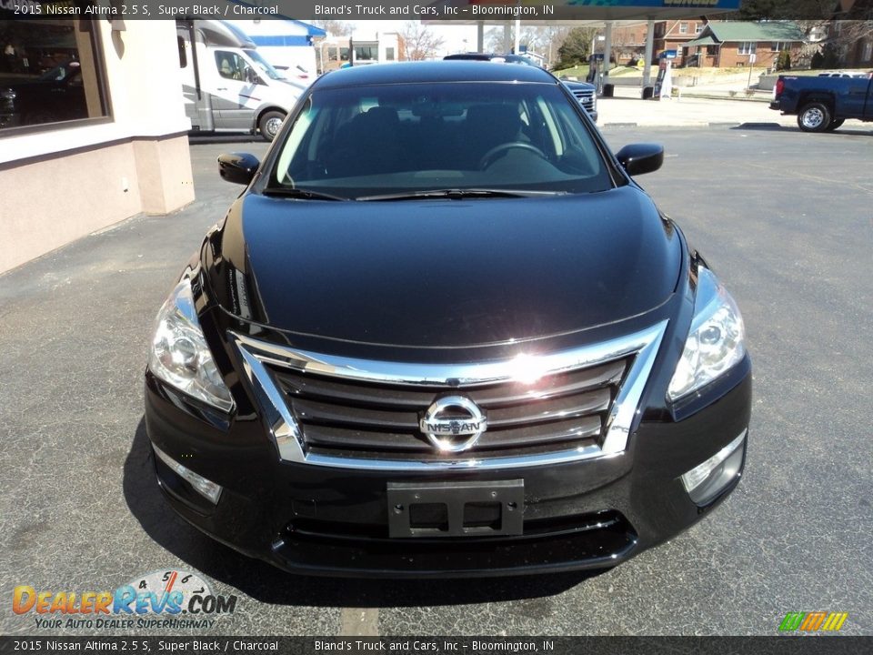 2015 Nissan Altima 2.5 S Super Black / Charcoal Photo #20