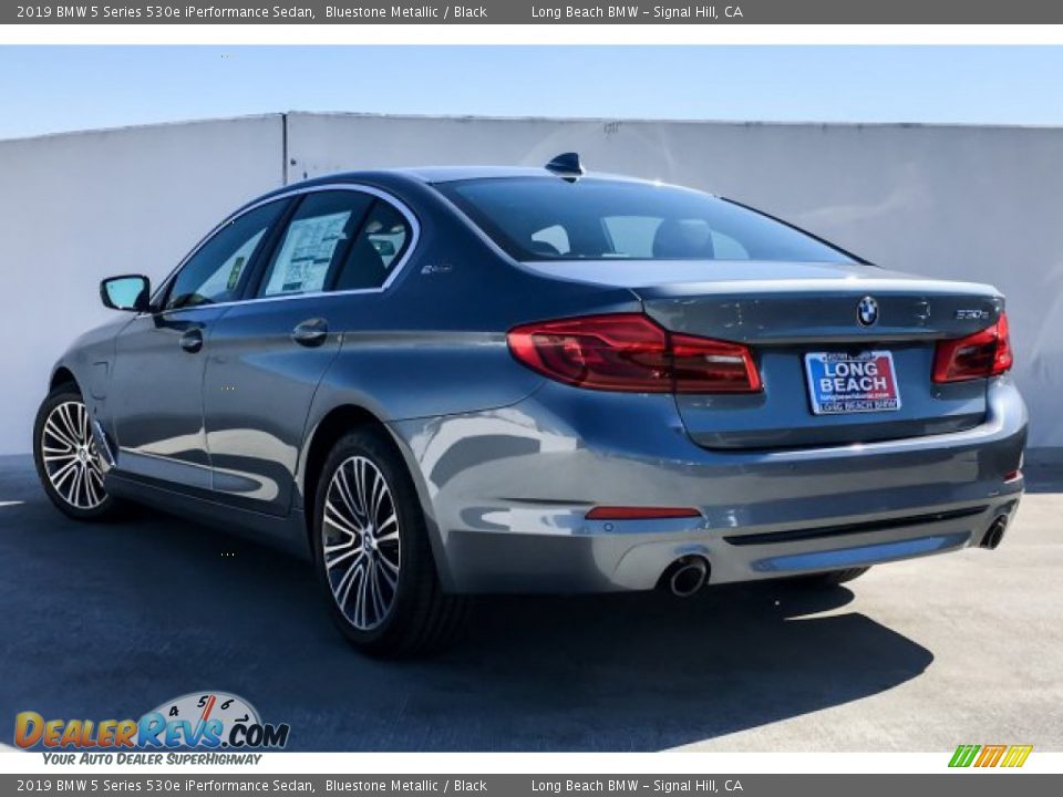 2019 BMW 5 Series 530e iPerformance Sedan Bluestone Metallic / Black Photo #2