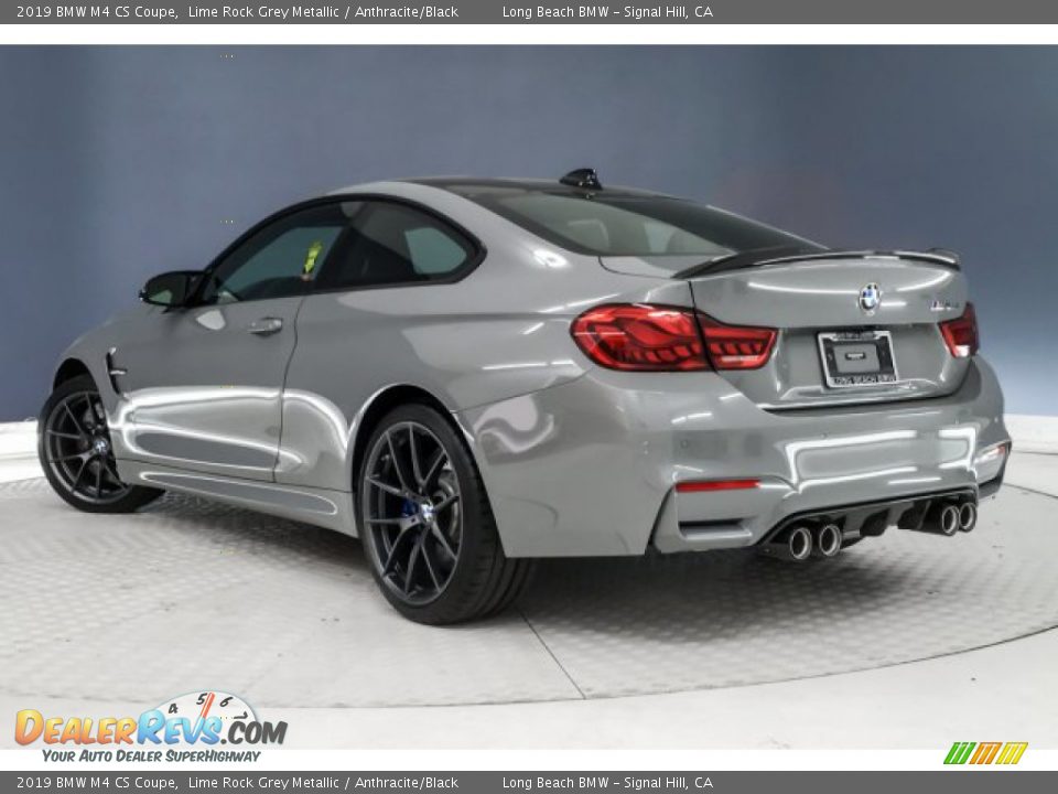 2019 BMW M4 CS Coupe Lime Rock Grey Metallic / Anthracite/Black Photo #2