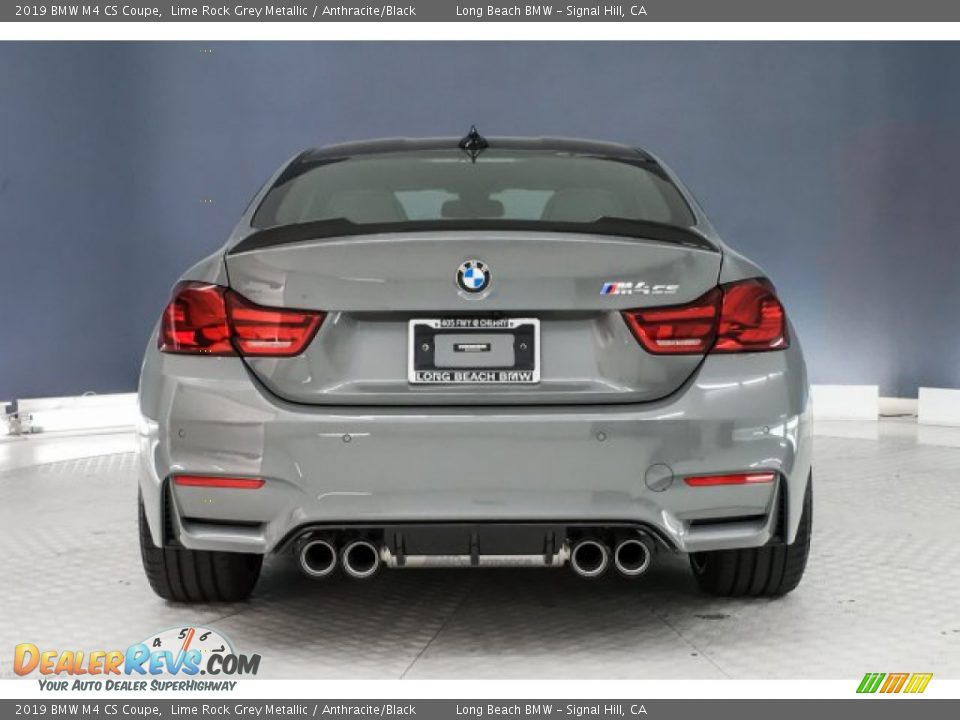 2019 BMW M4 CS Coupe Lime Rock Grey Metallic / Anthracite/Black Photo #3