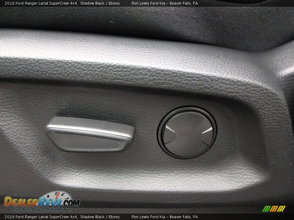 2019 Ford Ranger Lariat SuperCrew 4x4 Shadow Black / Ebony Photo #15