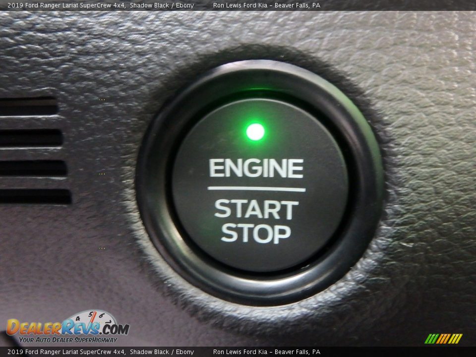 2019 Ford Ranger Lariat SuperCrew 4x4 Shadow Black / Ebony Photo #20