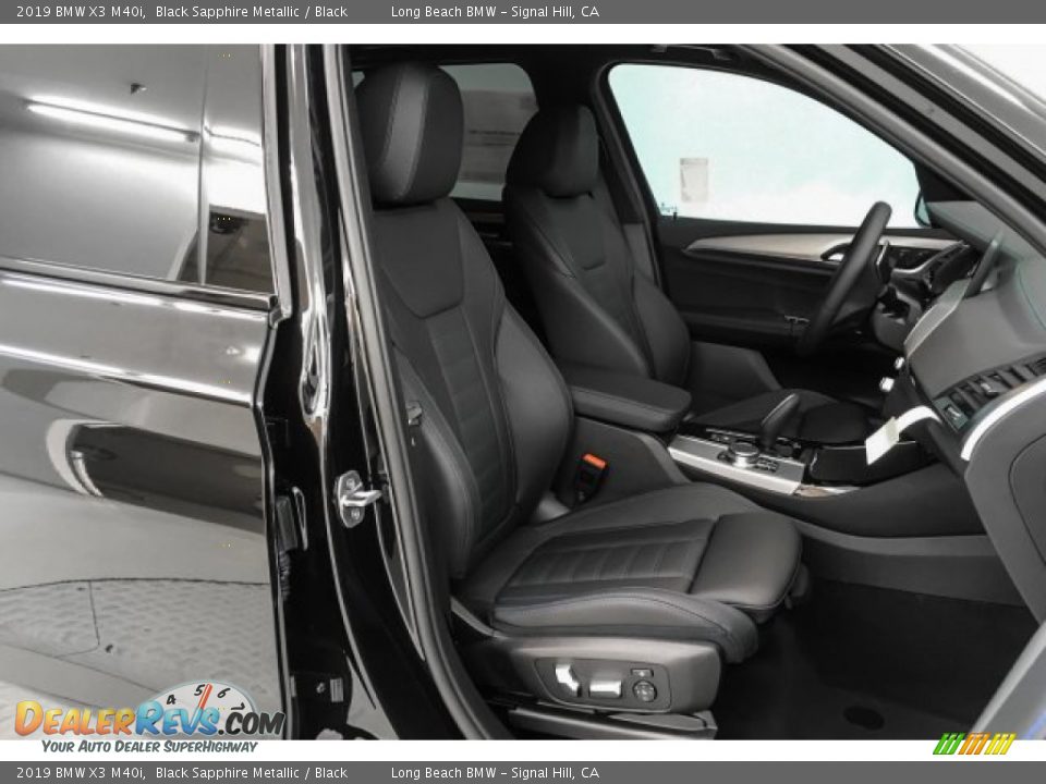 2019 BMW X3 M40i Black Sapphire Metallic / Black Photo #5