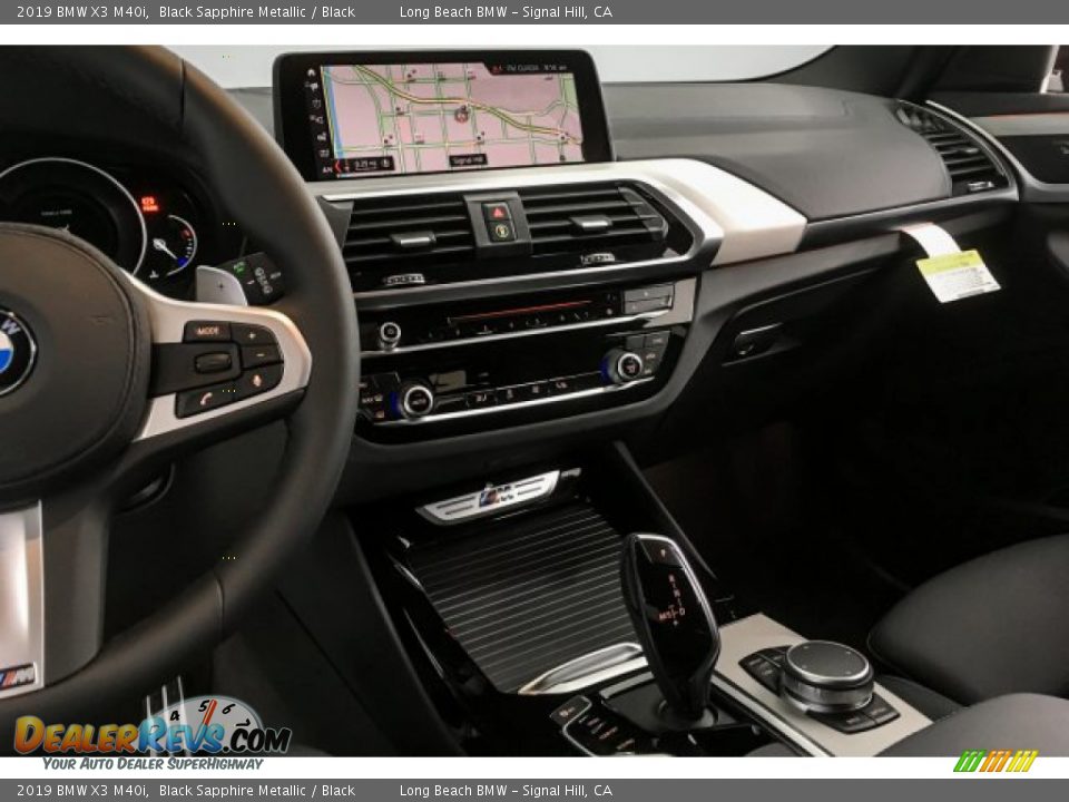 2019 BMW X3 M40i Black Sapphire Metallic / Black Photo #6
